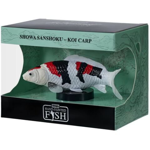Mojo Carp koi showa sanshoku in box